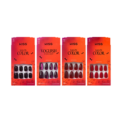 KISS Press On Glue Nails Halloween Bundle - Spellbound Staples