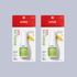 Two packages of Kiss Vitabond Brush-On Nail Glue on a gray background