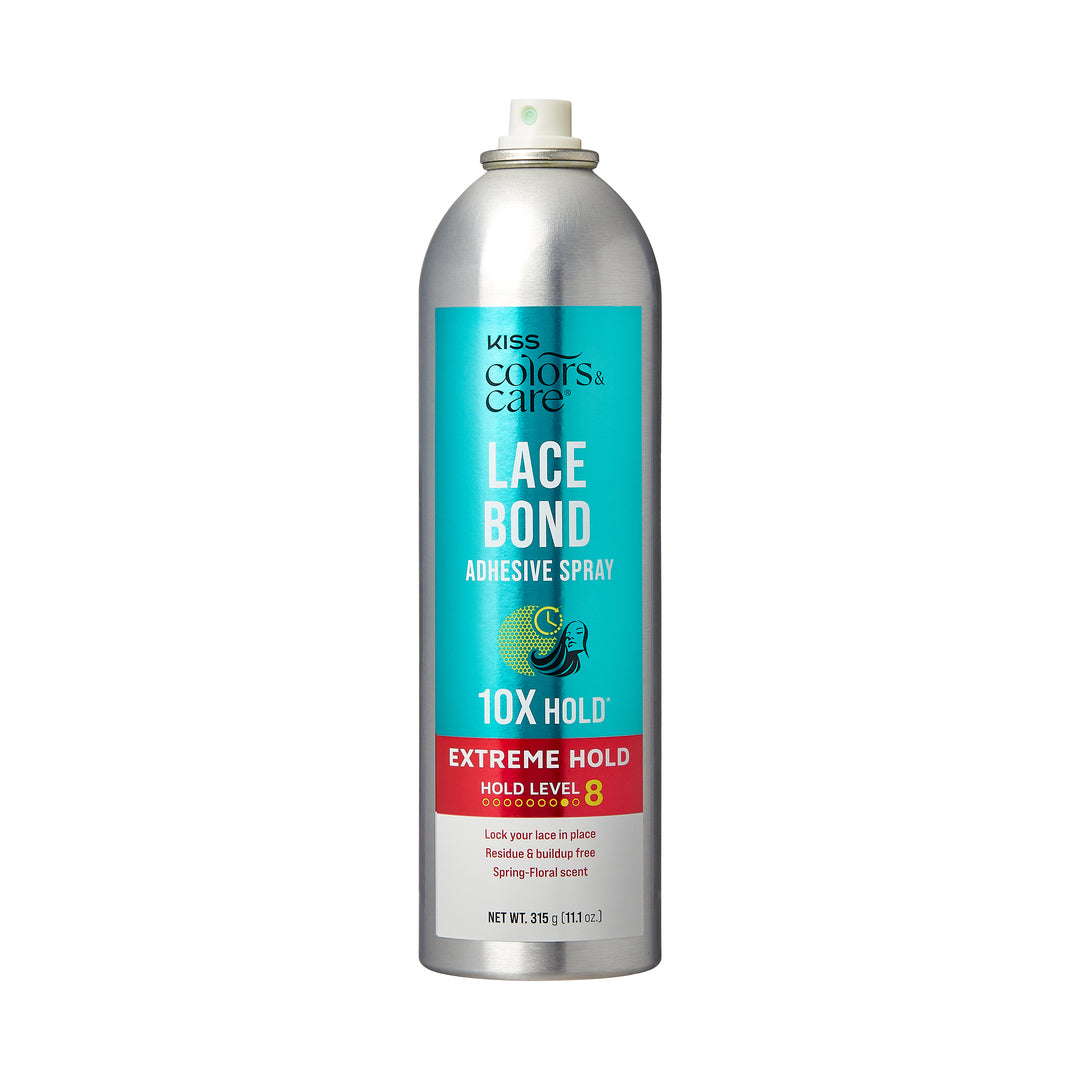 KISS Colors &amp; Care Lace Bond Adhesive Spray Extreme Hold, 11.1 oz.