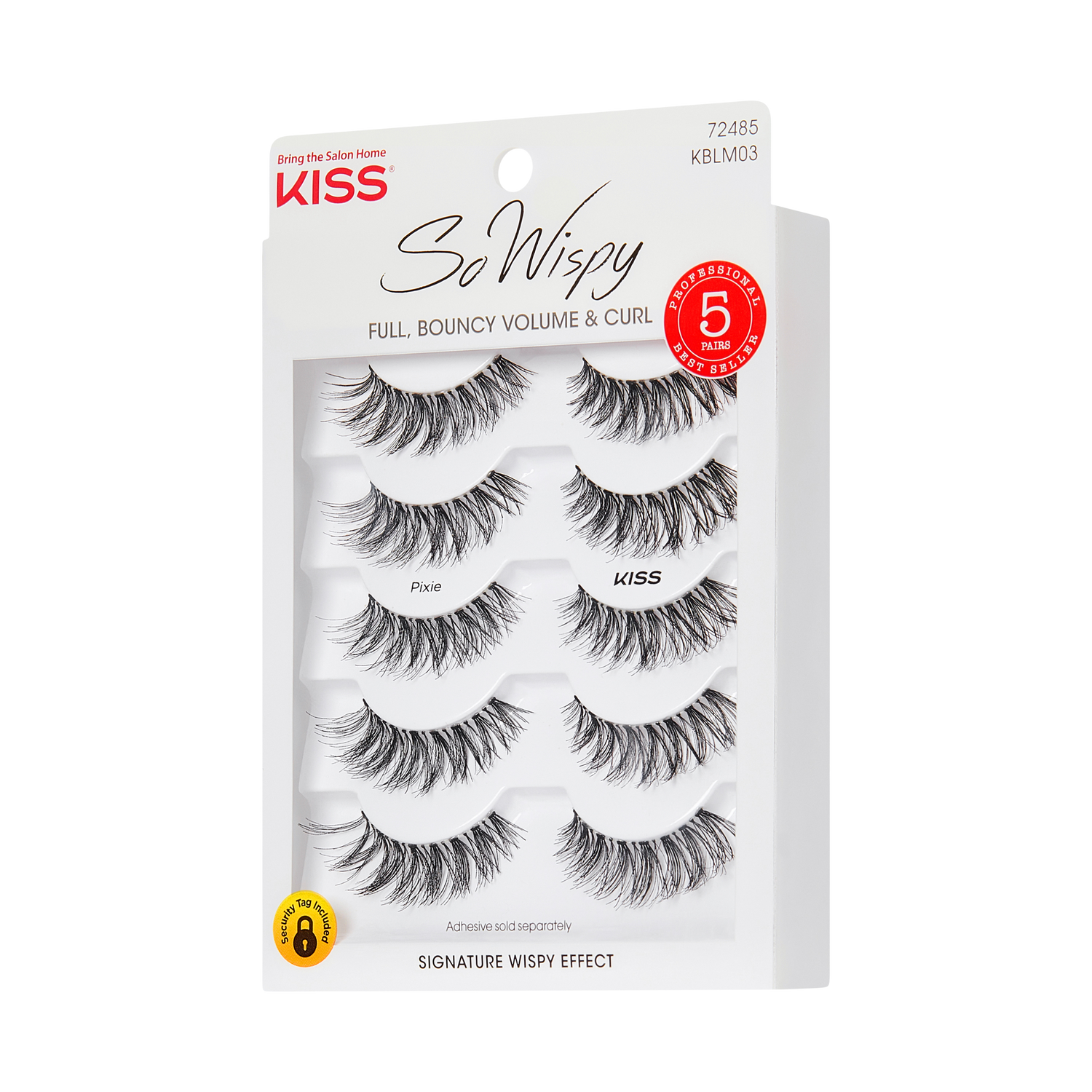 Kiss So Wispy False Eyelashes Multipack - Pixie