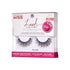 KISS Lash Couture LuXtensions Royal Silk false eyelashes with super slim band and light, flexible wear, featuring D, C, and J curl styles.