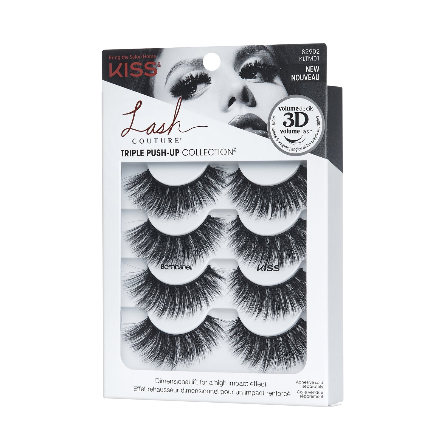 KISS Lash Couture Triple Push-Up - Bombshell