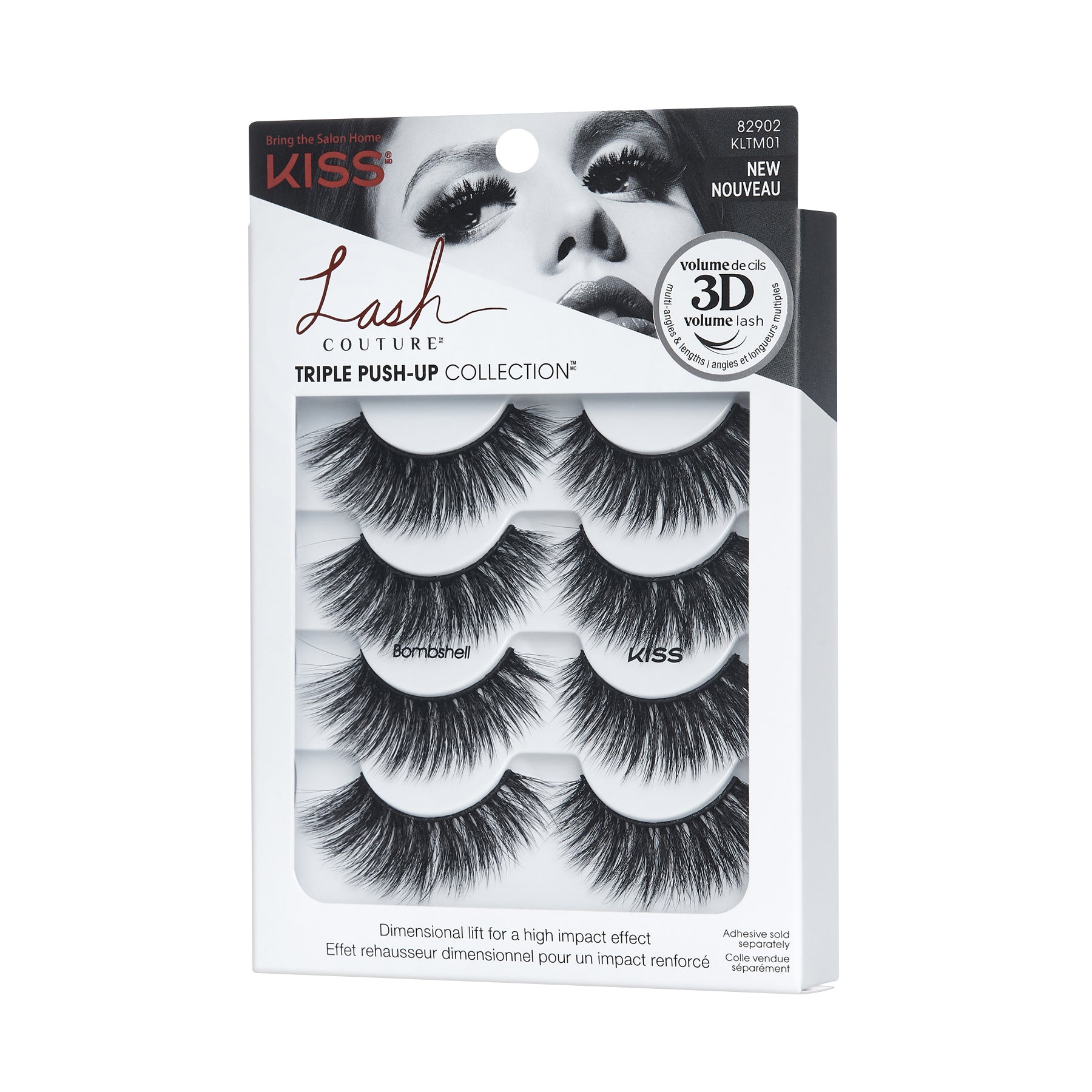 KISS Lash Couture Triple Push-Up - Bombshell