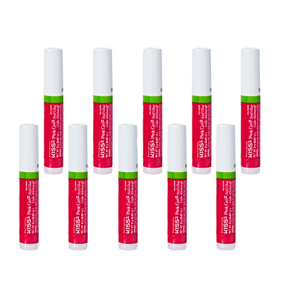 KISS Pink Gel Nail Glue – 10 Pieces