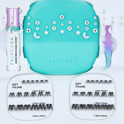 FALSCARA Studio Mini On-The-Go Kit – Soft Volume - 36 Wisps