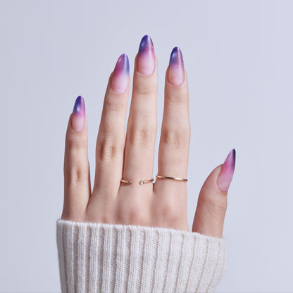 KISS CORE Magnetic Press On Glue Nails - Twinkling Stars