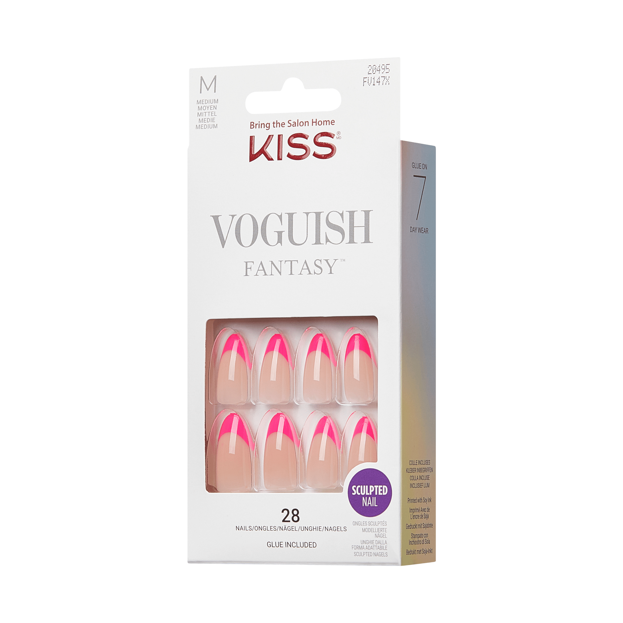 KISS Voguish Fantasy Press On Glue Nails - The Thrill