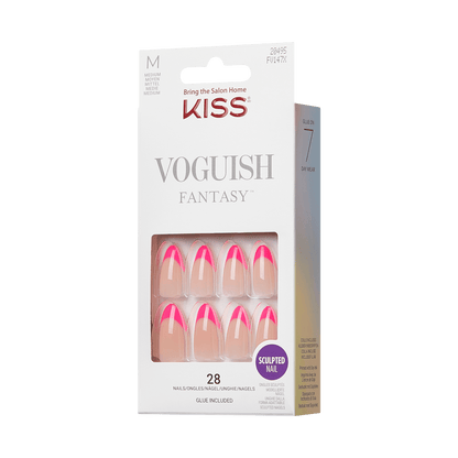KISS Voguish Fantasy Press On Glue Nails - The Thrill