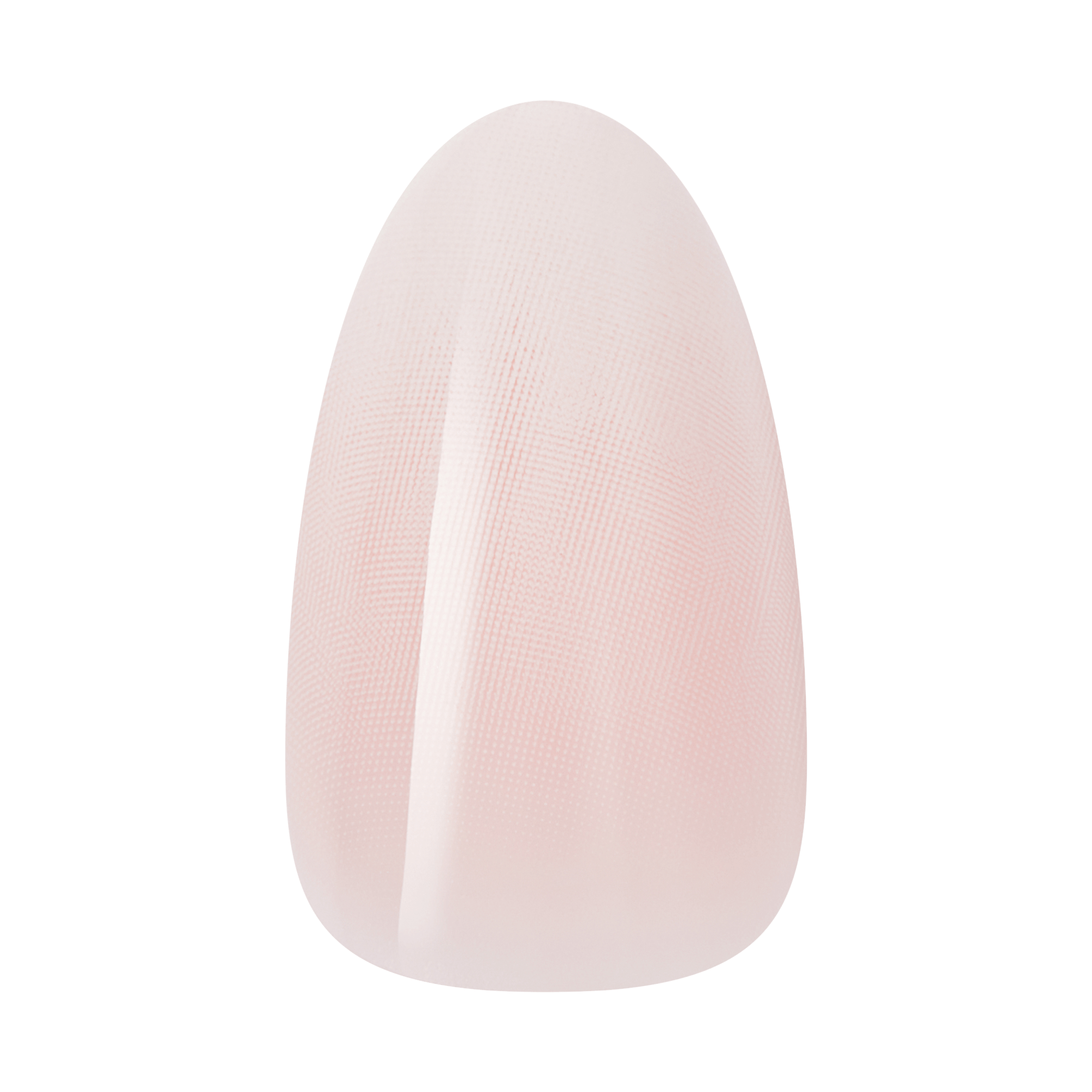 Light pink nail tip on a green background
