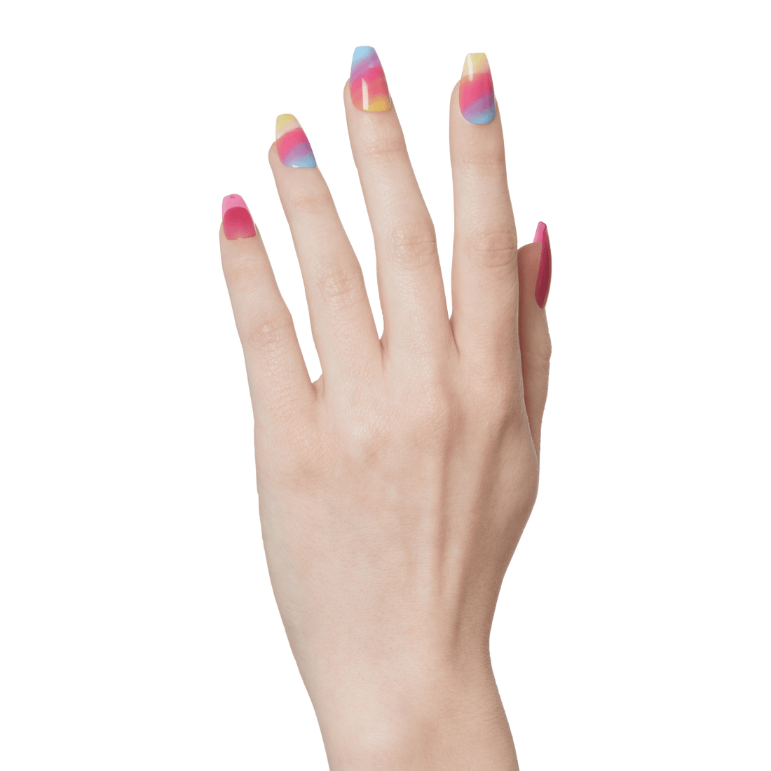 KISS Salon Design Press On Glue Nails - The Motto