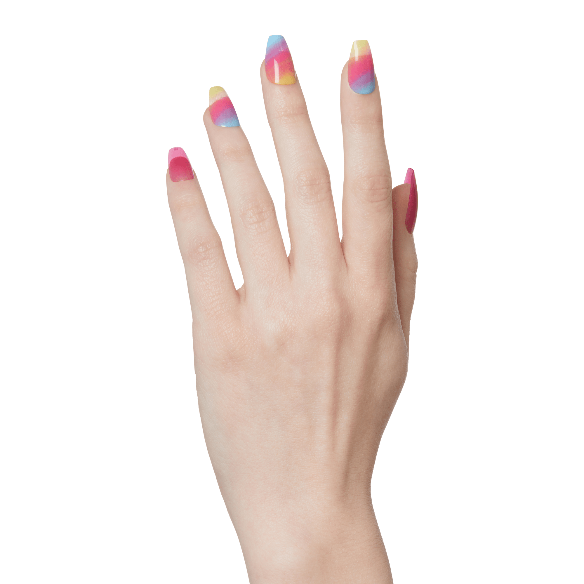 KISS Salon Design Press On Glue Nails - The Motto