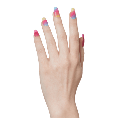KISS Salon Design Press On Glue Nails - The Motto
