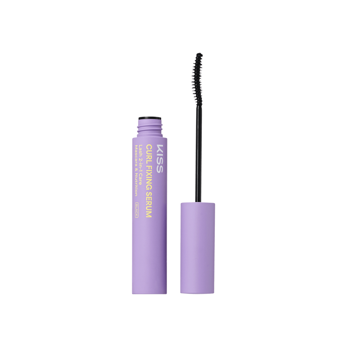 Kiss Curl Fixing Serum - Translucent Black | 2-in-1 Lash Care