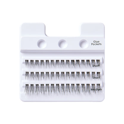 Cluster Lash Extensions Kit 01 | 45 Clusters Lash Couture LuXtensions 12mm-16mm - Image 5