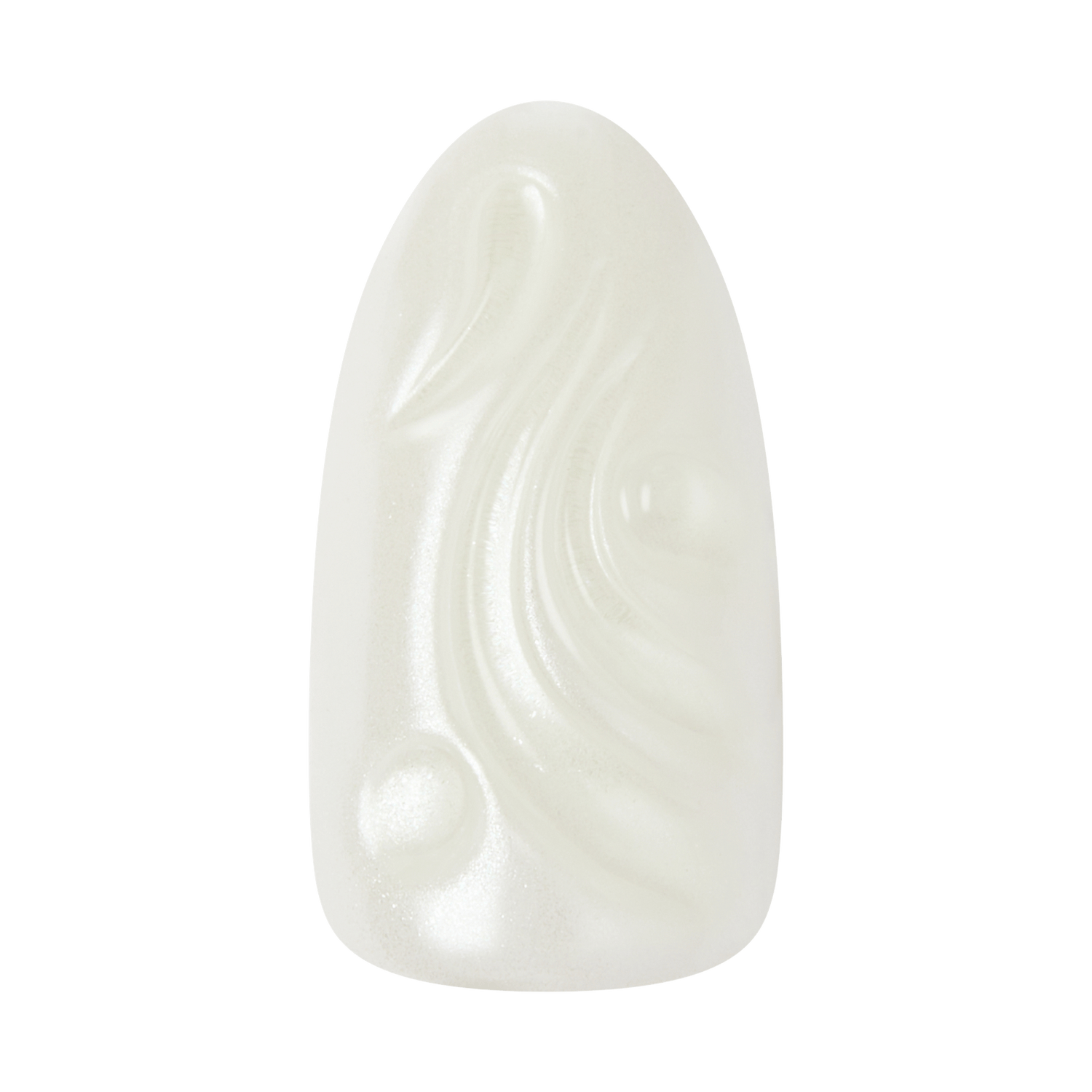 Impress Design No Glue Fake Press On Nails - Gloom | French Design, Red, Medium, Almond, Manicure