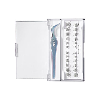 Demi Natural | 24 Clusters imPRESS Falsies Long LastingWith Applicator 5mm-14mm No Glue Needed - Image 7