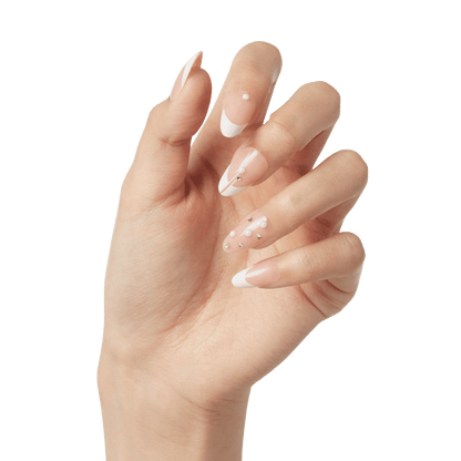 KISS Classy Premium Press On Glue Nails - Highlights