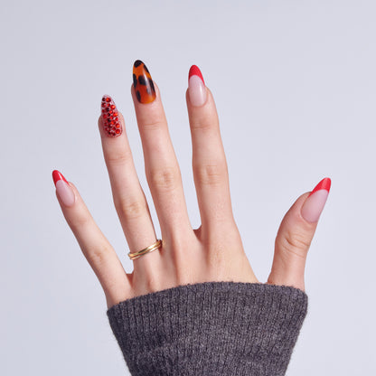 KISS LUXE Press On Glue Nails - Tidal Quest