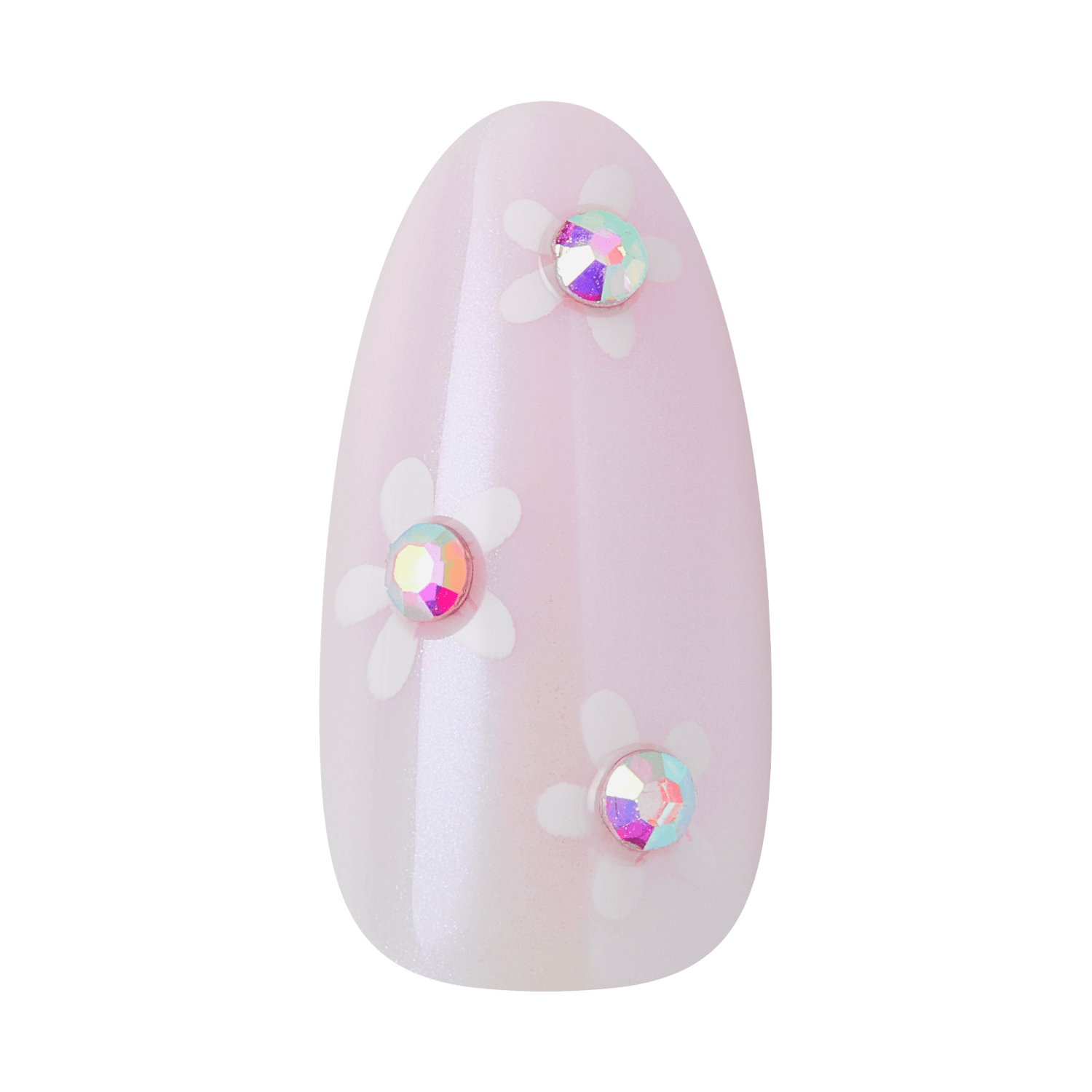 KISS GLAM 3D &amp; Jewel Press On Glue Nails  - Breeze of Bliss