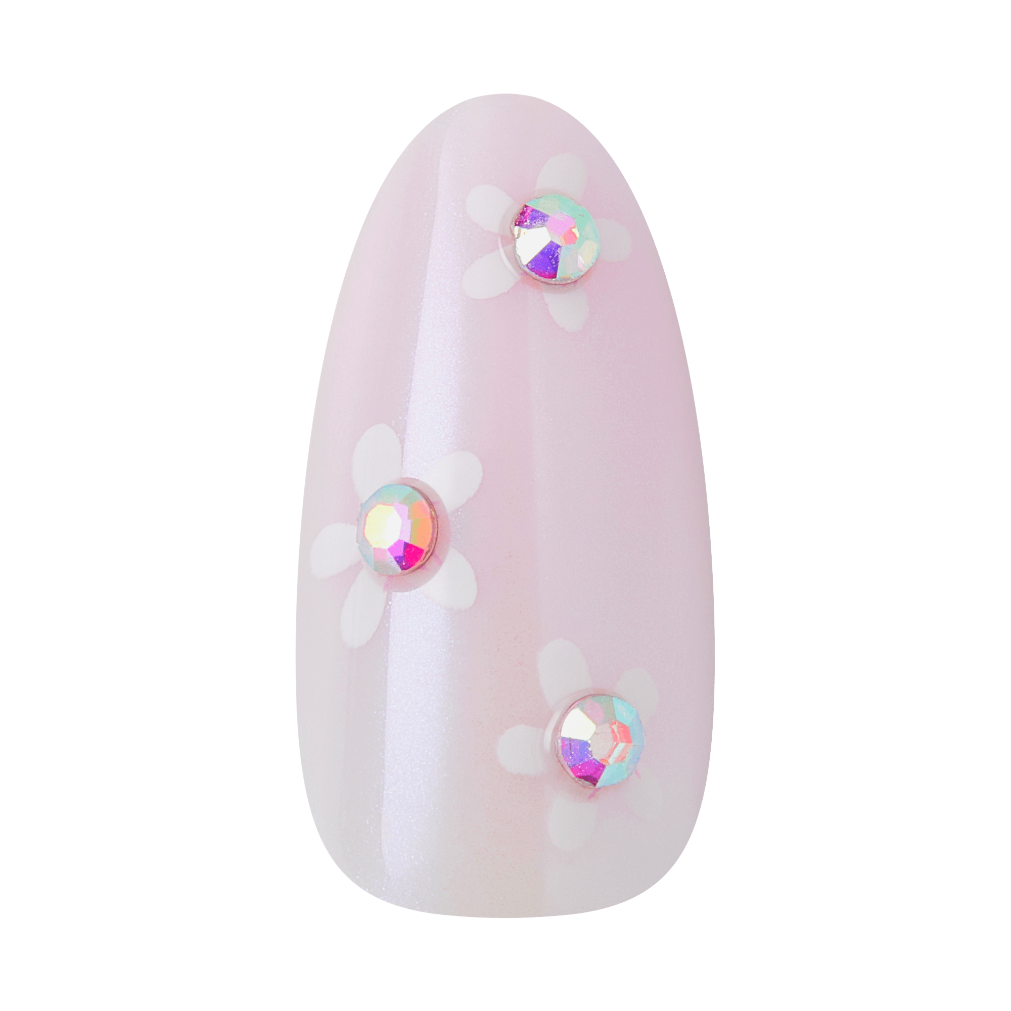 KISS GLAM 3D &amp; Jewel Press On Glue Nails  - Breeze of Bliss