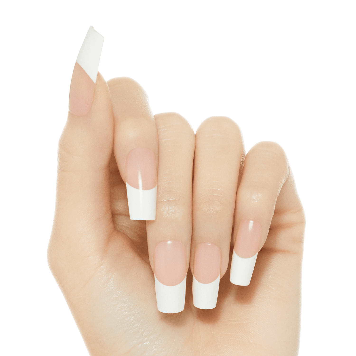 KISS Salon Acrylic French Press On Glue Nails - Paris Lover