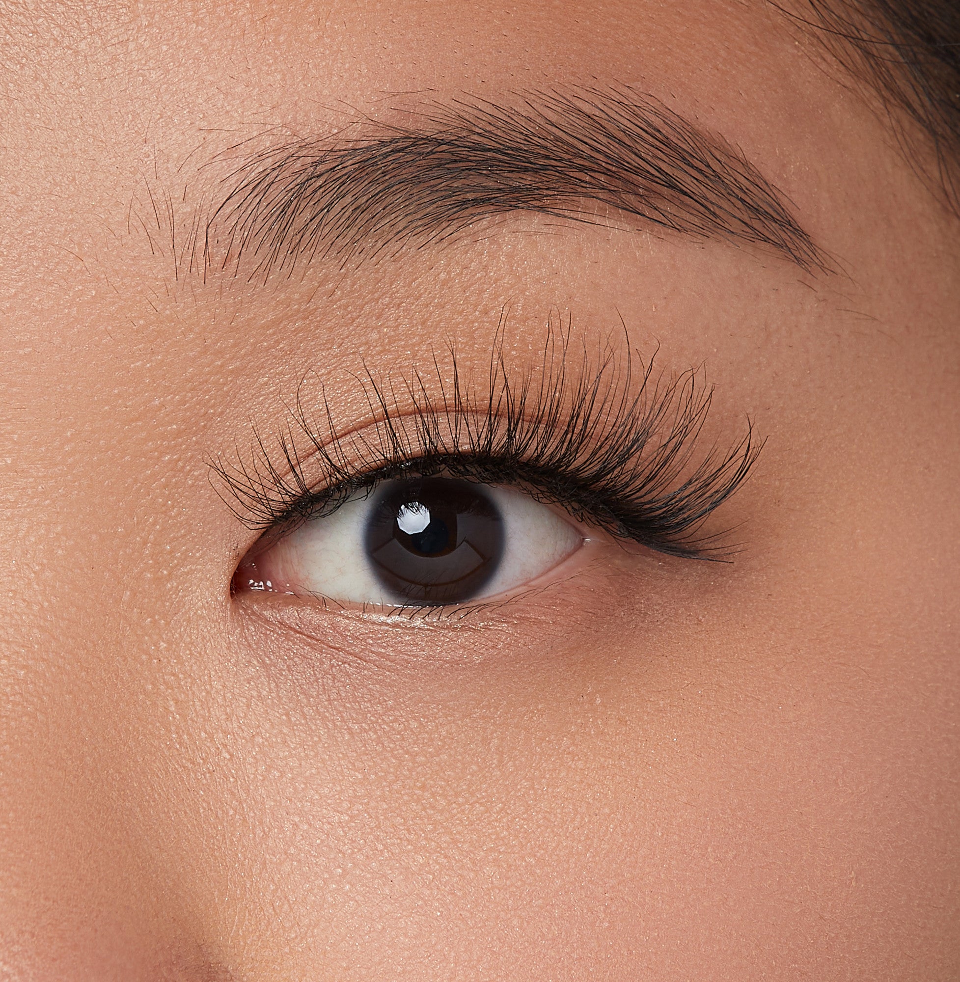 close-up of a person wearing &