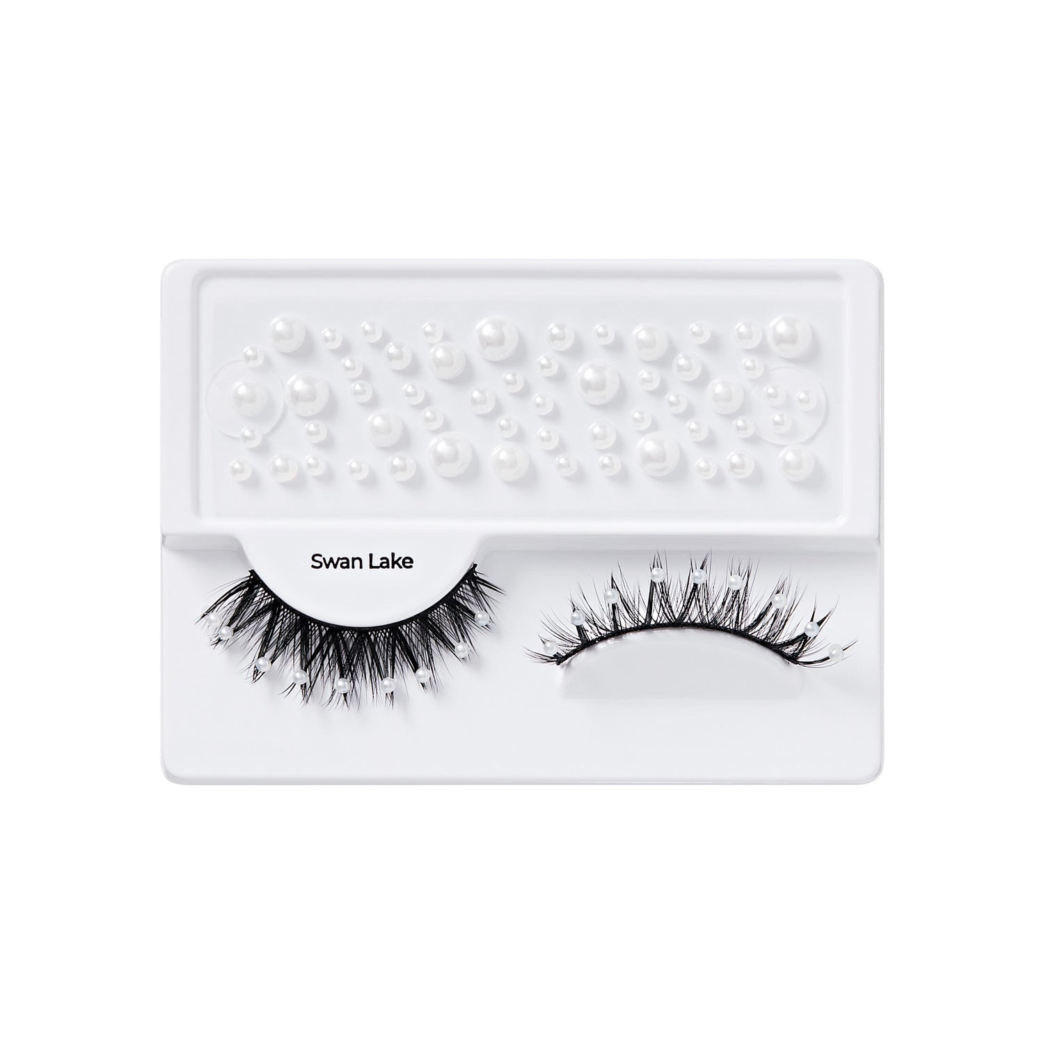 KISS Halloween Decorated Lashes &amp; Gem Sticker - Swan Lake