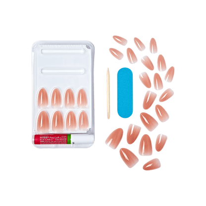 KISS Bare but Better Press On Glue Nails - Fairest Nude