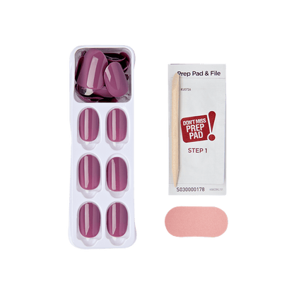 imPRESS Color Press On Nails - Purple Veil