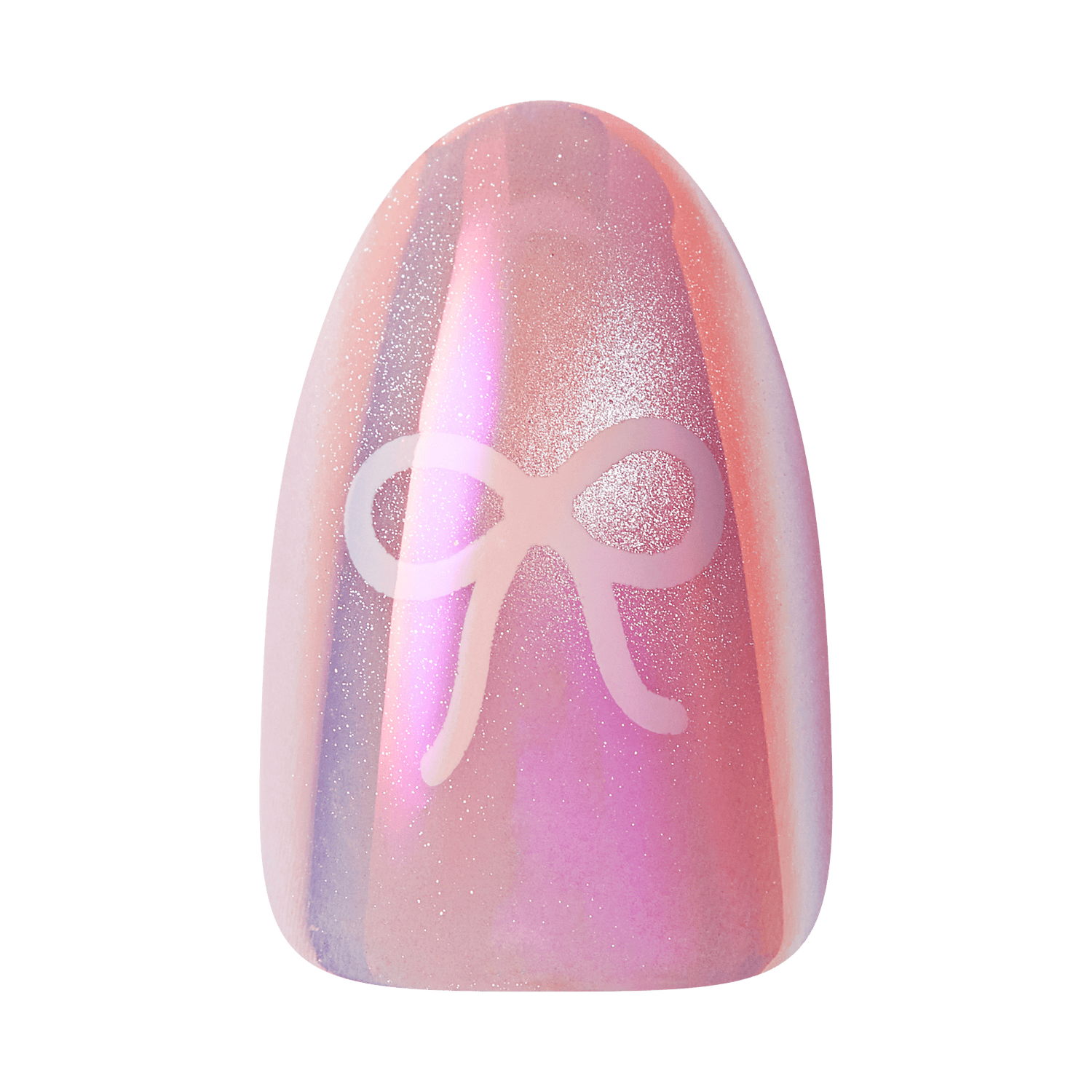 KISS GLAM Embellished Press On Glue Nails - Crystal Pop