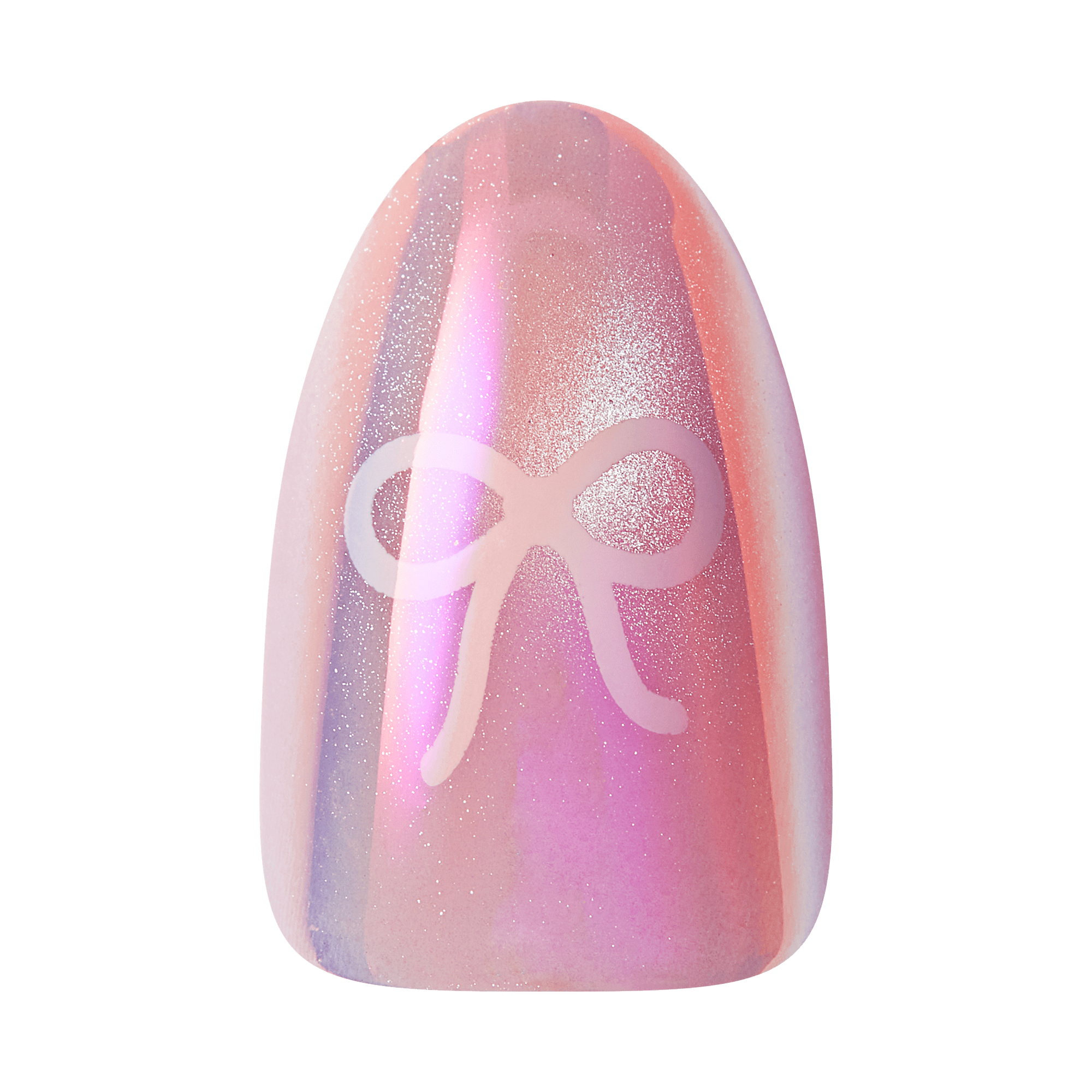 KISS GLAM Embellished Press On Glue Nails - Crystal Pop