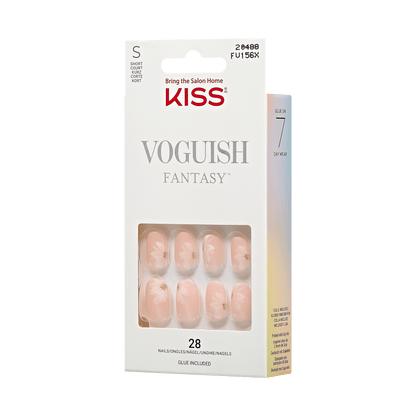 KISS Voguish Fantasy Press On Glue Nails - How To Love