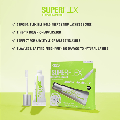 KISS Super Flex Latex Strip Lash Adhesive - Clear