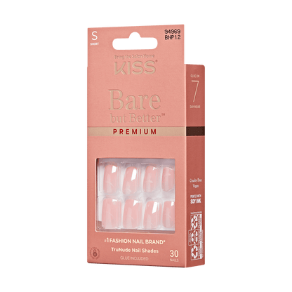 KISS Bare but Better Premium Press On Glue Nails - Intro