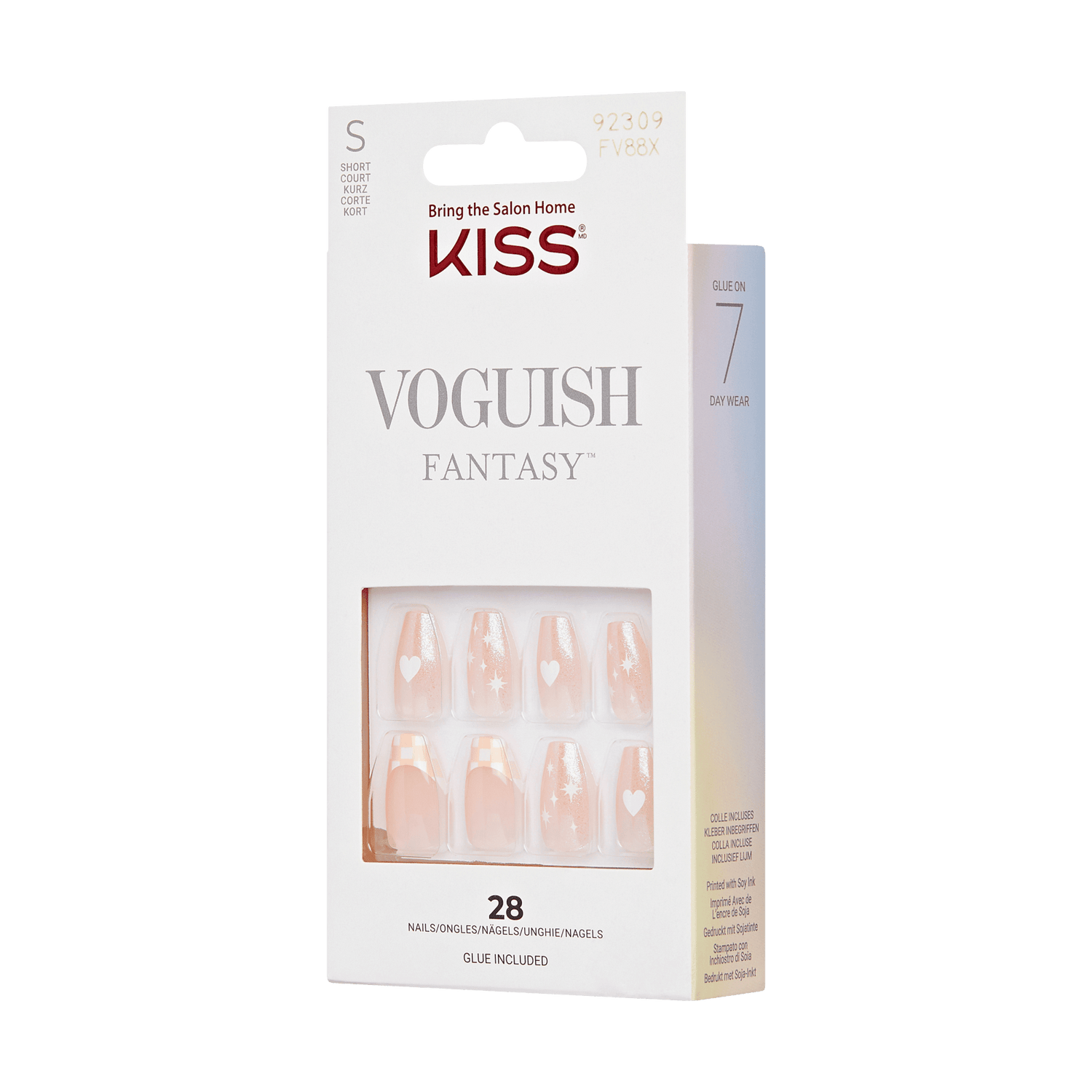 Kiss Voguish Fantasy Nails- positive vibes