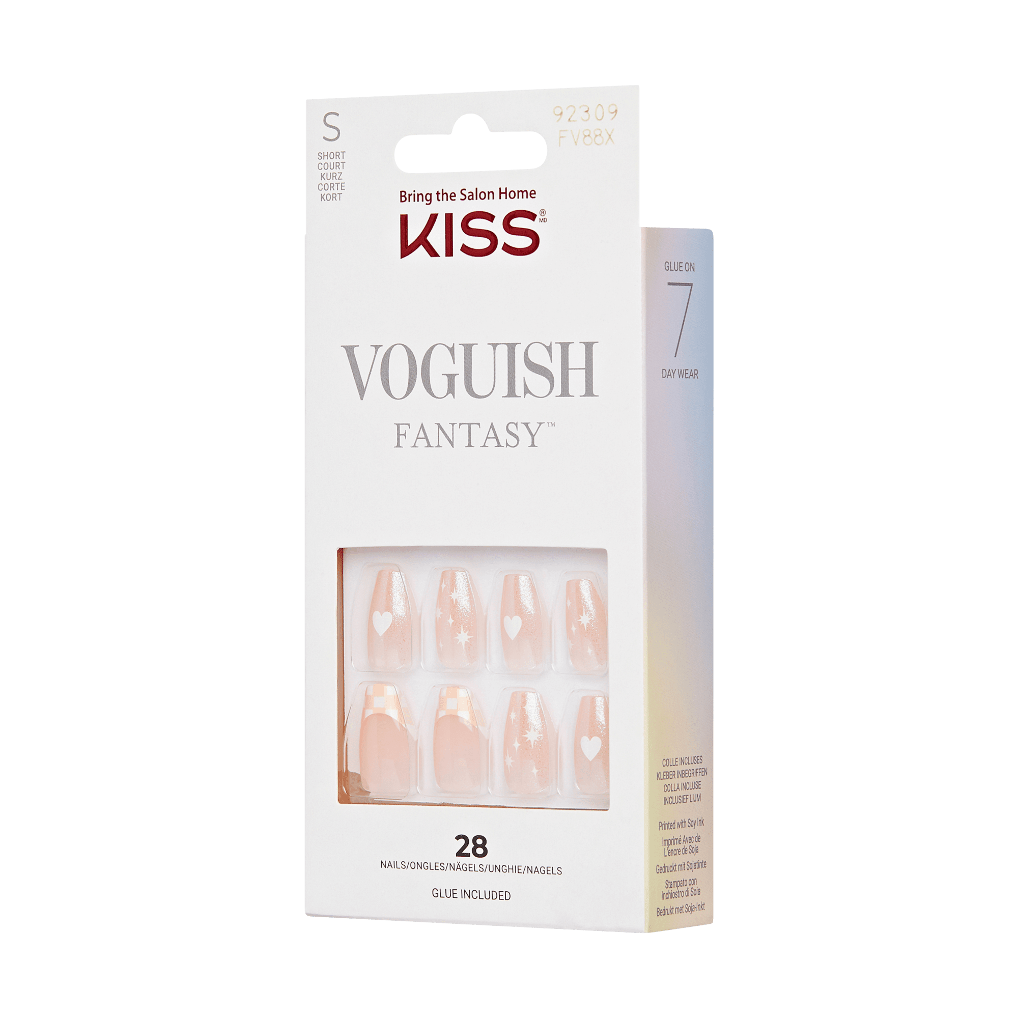 Kiss Voguish Fantasy Nails- positive vibes