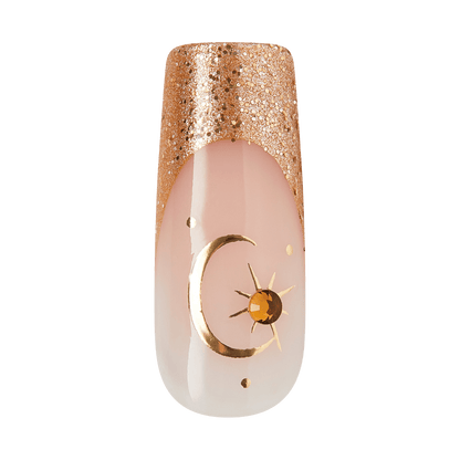 KISS Masterpiece Press On Glue Nails - Stardust Hues