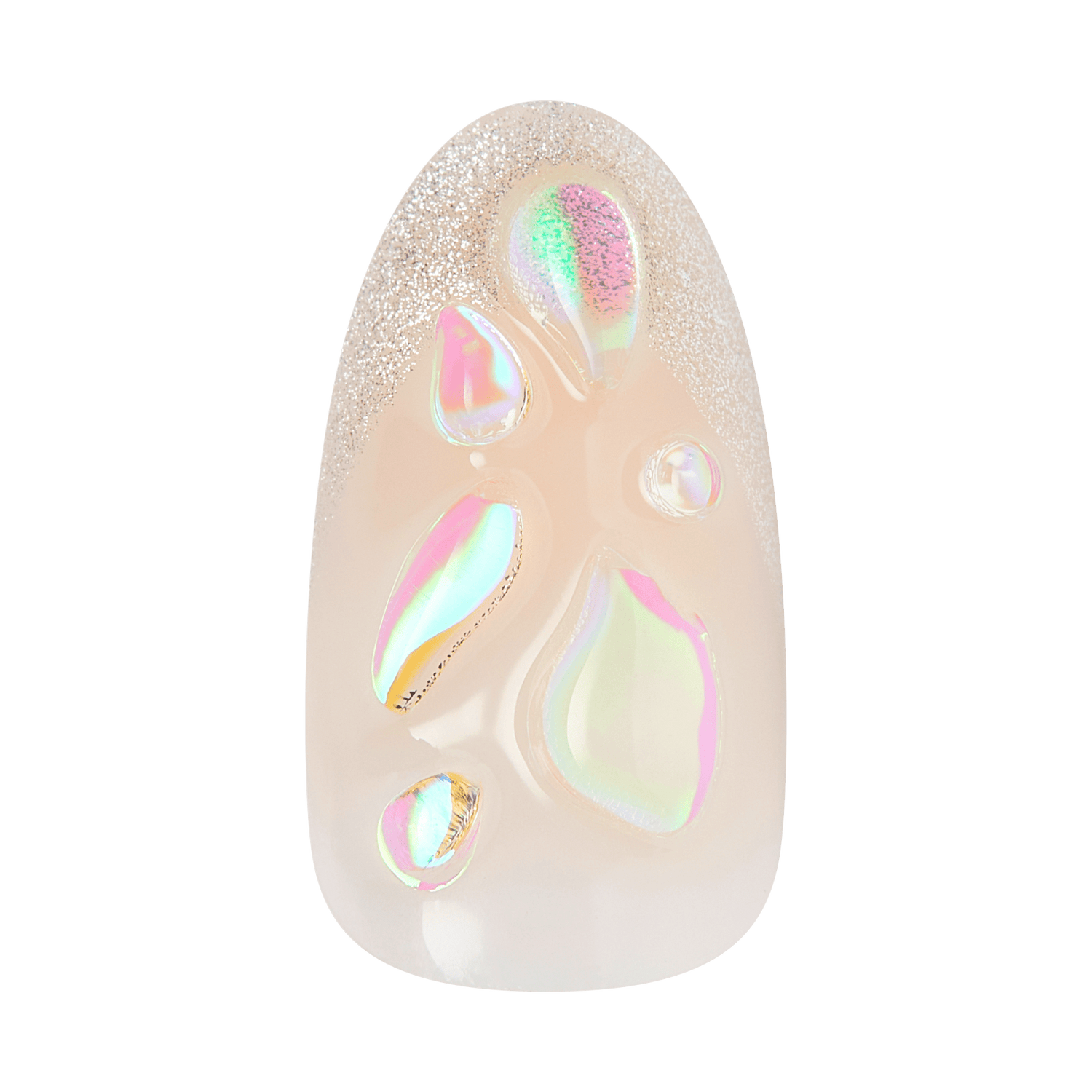 KISS NAIL DRIP Press On Glue Nails - Vivid