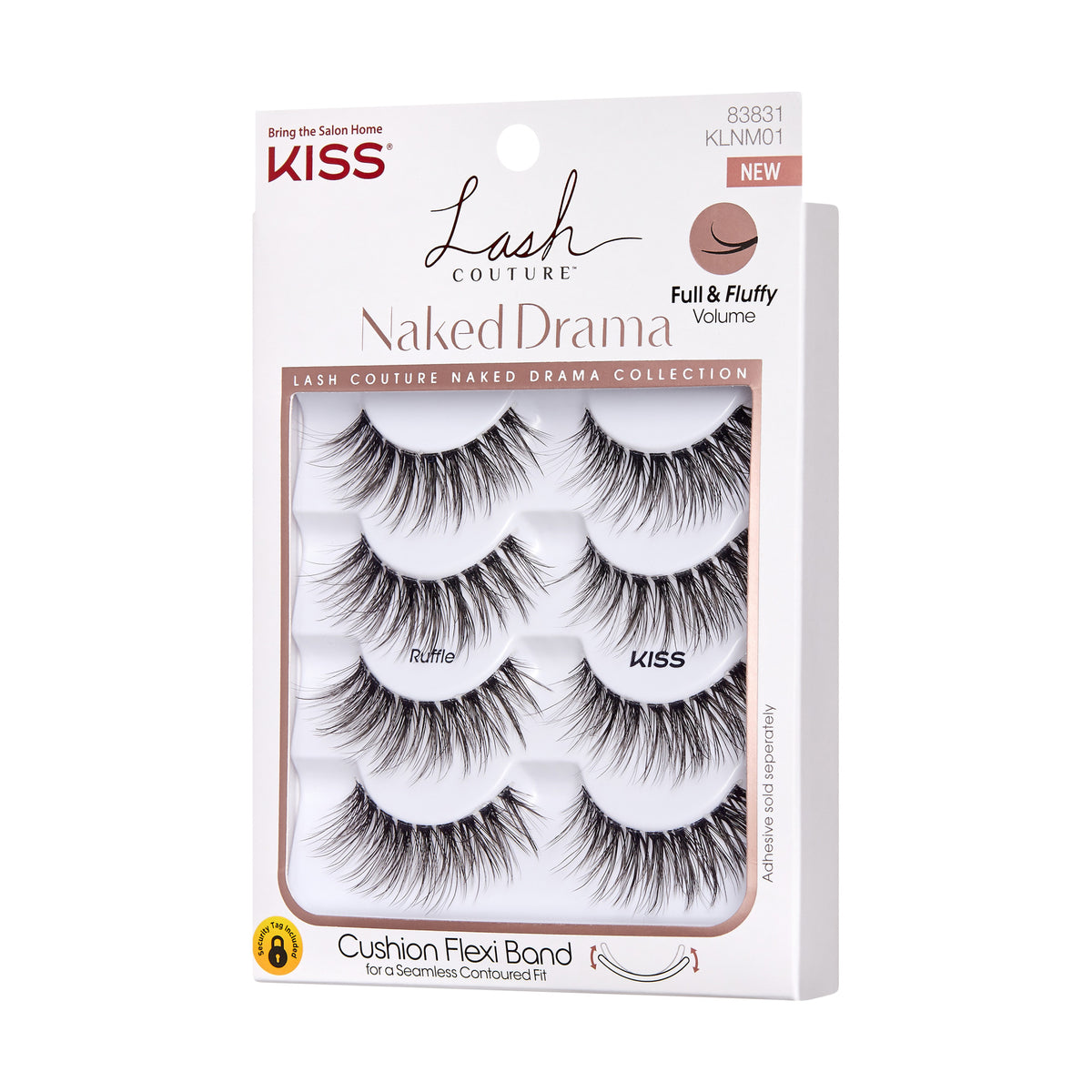 Kiss Ruffle Lashes KISS Lash Couture Naked Drama False Eyelashes Multipack - Ruffle – KISS USA