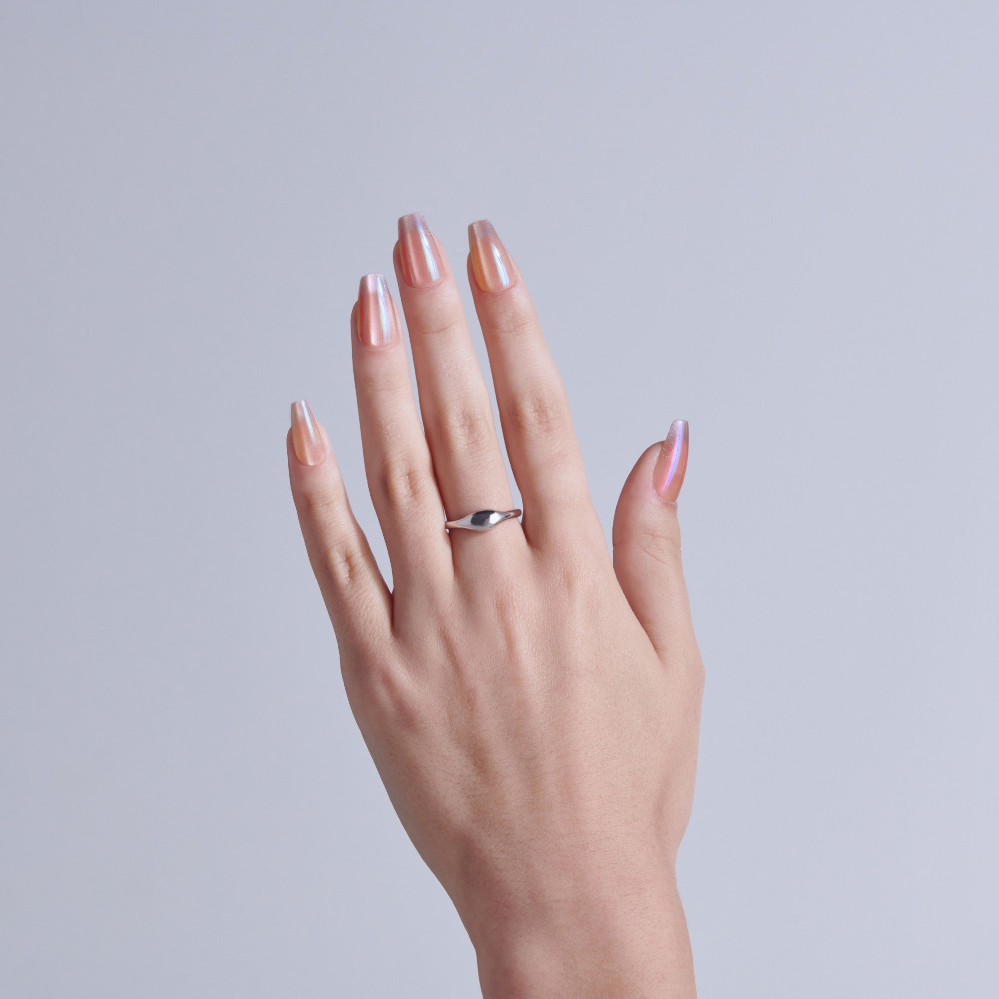 KISS GLAM Embellished Press On Glue Nails - Dusk Mirage