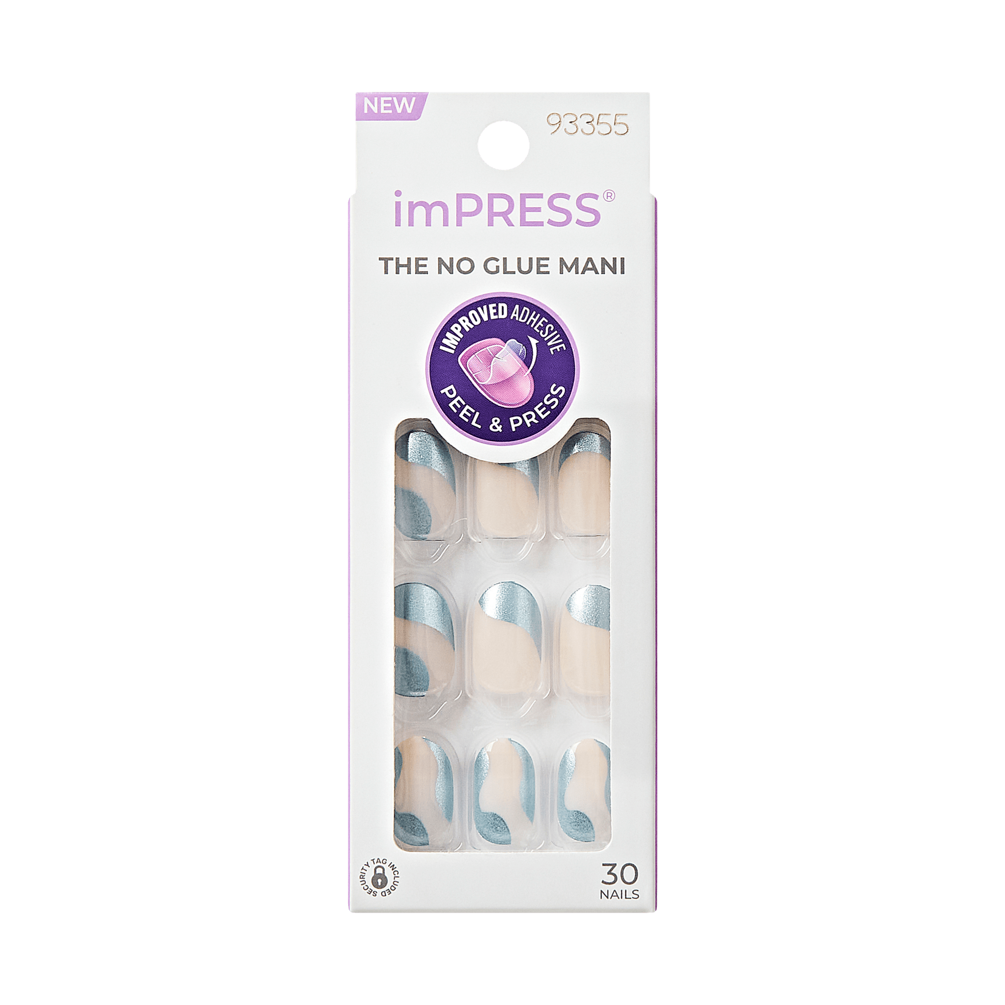 imPRESS Design Press On Nails - Slip Dress