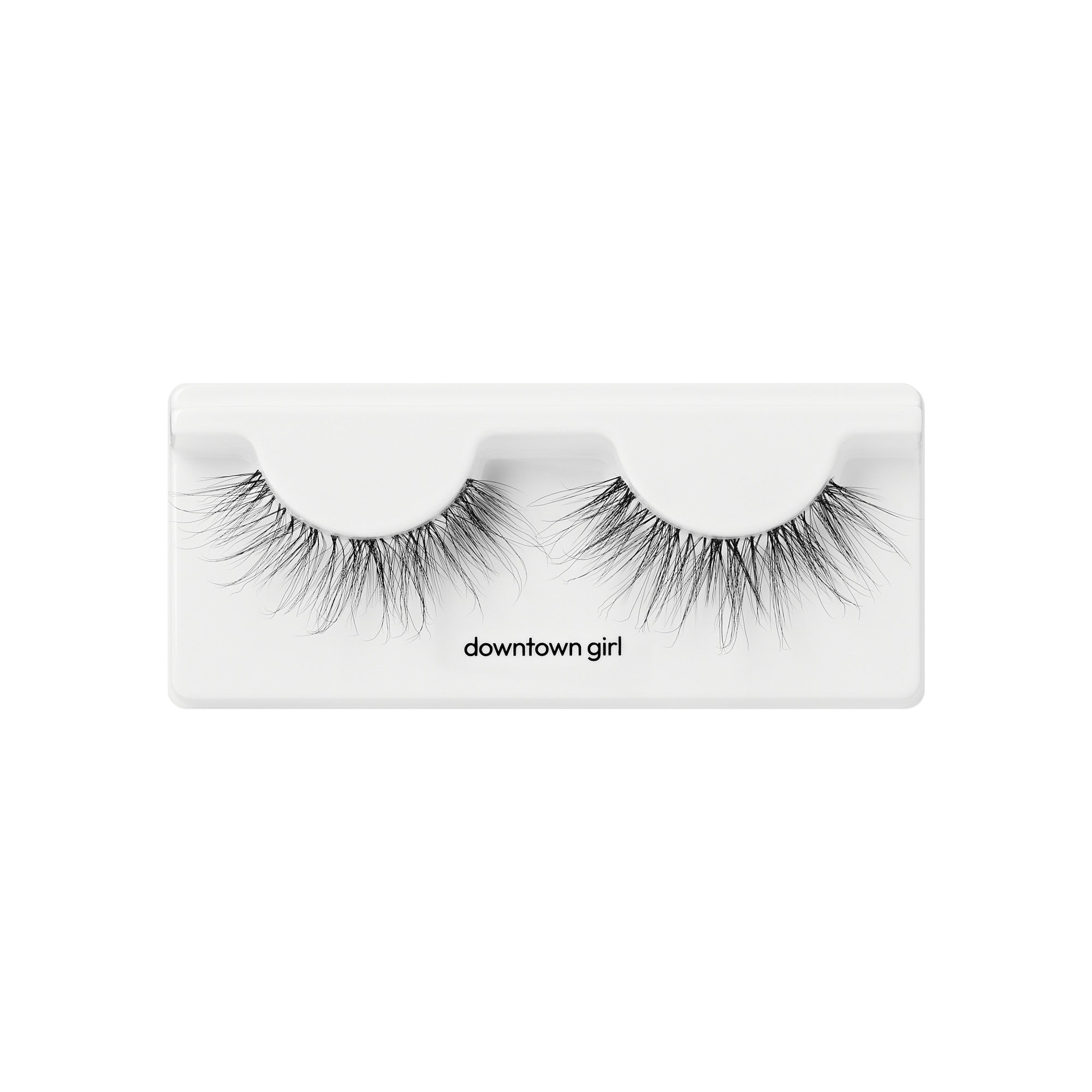 Kiss Hyper Glam Halloween False Eyelashes - Downtown Girl | 1 Pair, Strip Lashes, 14mm