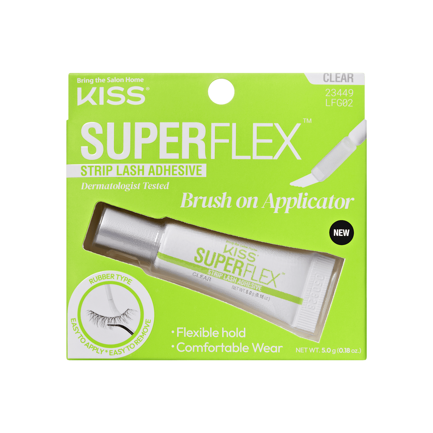 KISS Super Flex Latex Strip Lash Adhesive - Clear