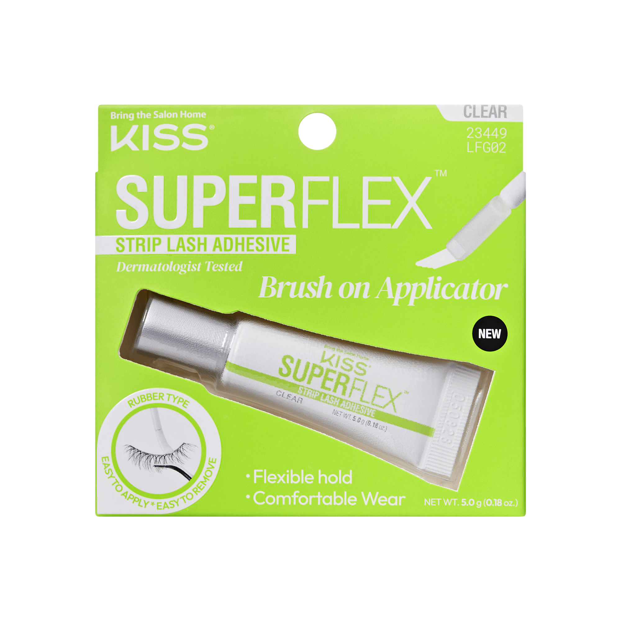 KISS Super Flex Latex Strip Lash Adhesive - Clear