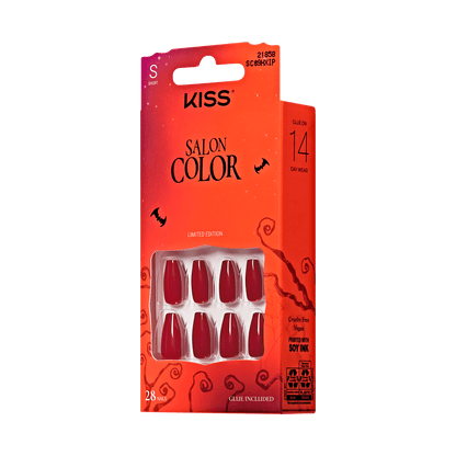KISS Salon Color Halloween Press On Glue Nails - Phantasmagoric