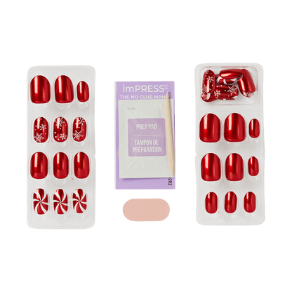 imPRESS Holiday Design Press On Nails - Merry n Bright