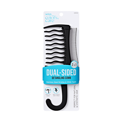 2 in 1 Dual Wig Comb Dual-Sided Detangling Comb - Image 2
