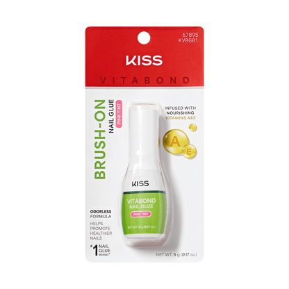 KISS VitaBond Brush-On Nail Glue - 5g (0.17 oz.)