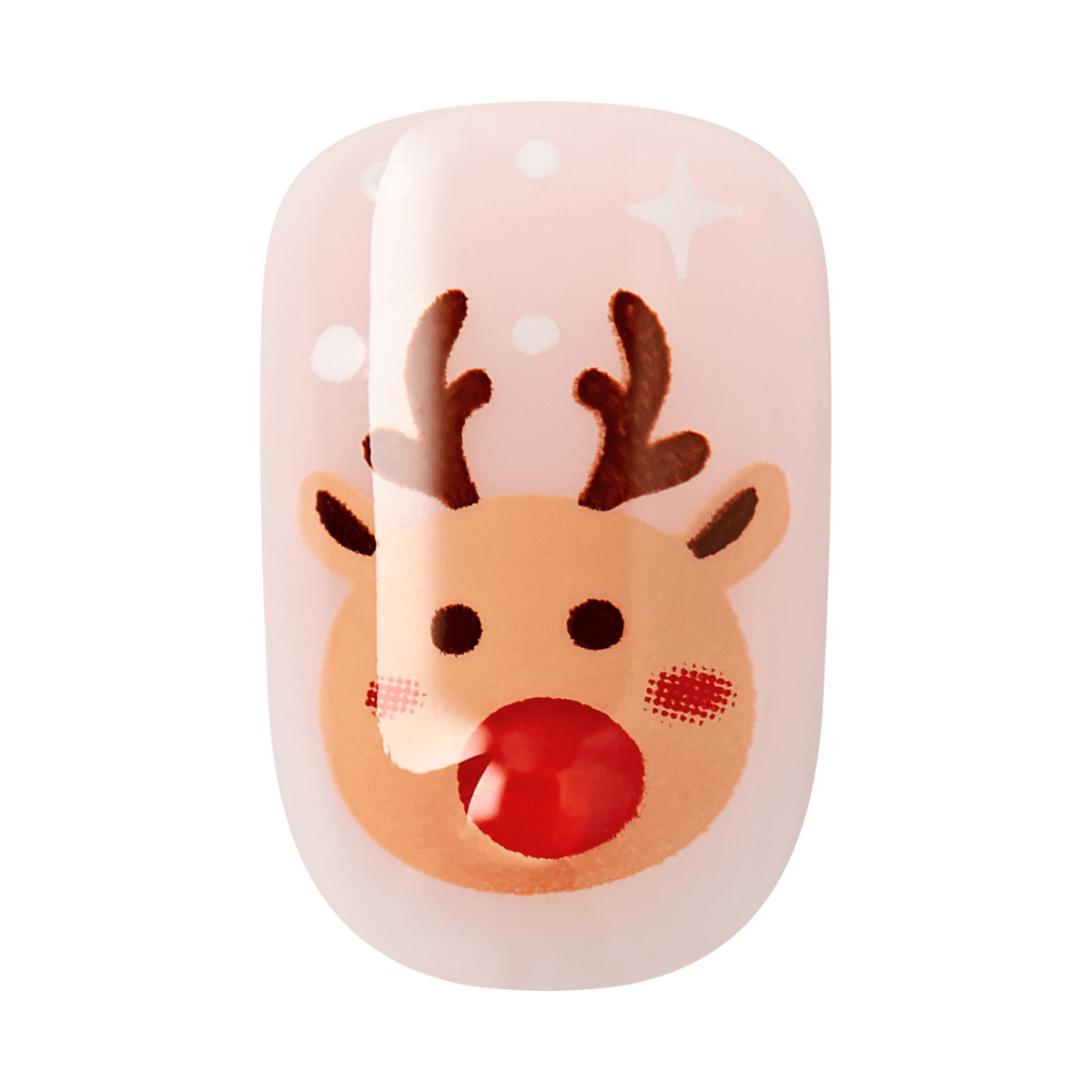 Impress Design Holiday No Glue Fake Press On Nails - Eve | Design, Multicolor, Short, Squoval, Manicure
