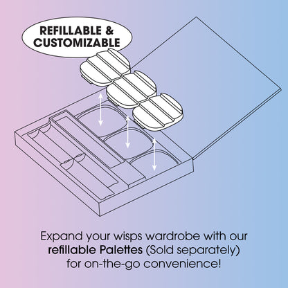 Dark Chocolate Fluffy | 18 Wisps FALSCARA Studio Palette 10mm-14mm - Image 8